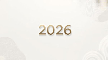 Premium 2026 celebration canvas with cool frost overlay and soft winter glimmer mood.