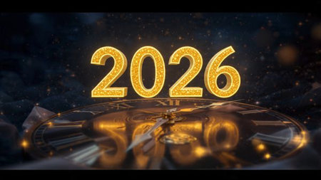 Elegant 2026 premium canvas with silver frost blur and cool winter glow mood.