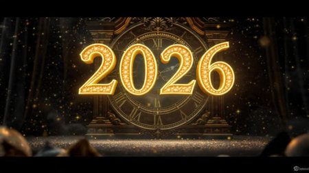 2026 luxury backdrop with silver frost haze gradient and refined festive mood.