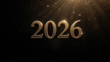 2026 luxury celebration canvas with silver frost blur and crisp winter glow mood.