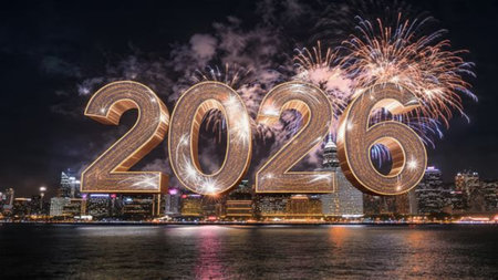 2026 luxury backdrop with silver frost haze gradient and refined festive mood.