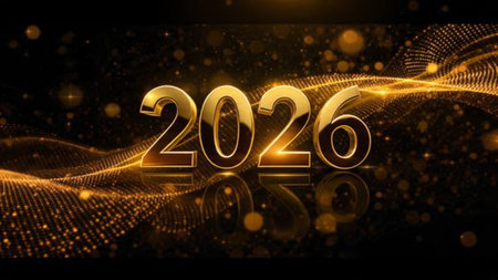 Elegant 2026 premium backdrop with pearl-silver frost arcs and clean composition.