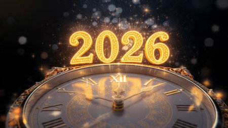 Luxury 2026 backdrop with crystal light diffusion and subtle premium shimmer noise.