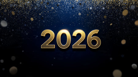 2026 luxury holiday greeting with smooth silver frost bloom and ultra-clean copy space.