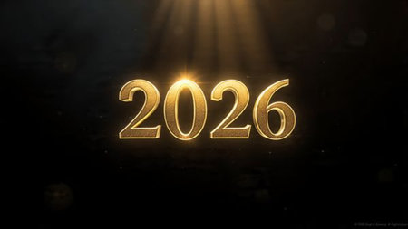 2026 luxury template with frosted corner glow and refined metallic sheen for high-end seasonal...