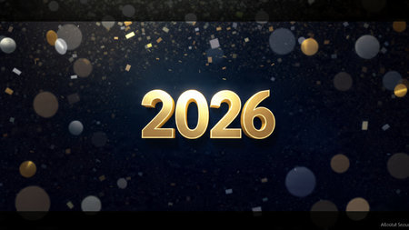 Elegant 2026 luxury design with soft glowing silver ribbons and balanced white space.