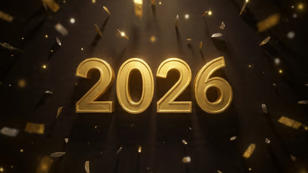 Premium 2026 New Year canvas with soft frozen glow edges and crisp layout balance.