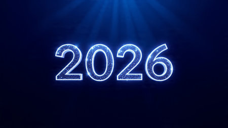 2026 luxury template with frosted corner glow and refined metallic sheen for high-end seasonal...
