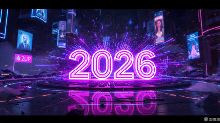 Luxury 2026 winter canvas with ultra-clean copy space.