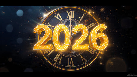 Luxury 2026 winter canvas with ultra-clean copy space.