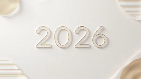 2026 winter luxury background with pearl-silver shimmer and crisp lighting.
