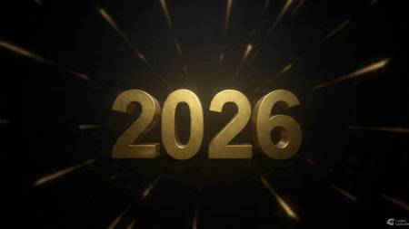 Luxury 2026 winter canvas with calm icy gradients and refined premium lighting.