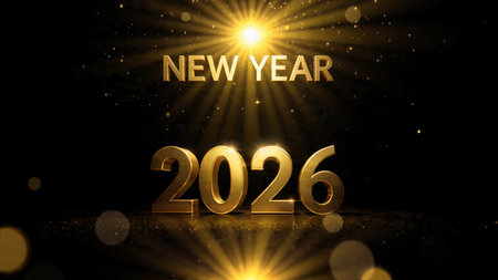 2026 luxury greeting canvas with frozen glow edges and refined white copy space.