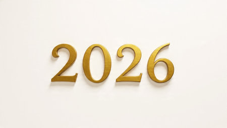 Premium 2026 New Year canvas with soft frozen glow edges and crisp layout balance.