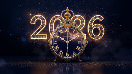 Premium 2026 backdrop with pearl-silver haze and soft celebration shimmer overlay, ultra HD.
