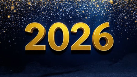 2026 luxury greeting canvas with frozen glow edges and refined white copy space.