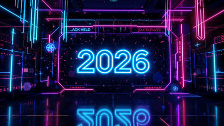 2026 luxury winter template with minimal festive charm.