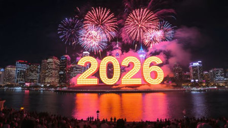 2026 luxury celebration canvas with diamond frost spark field and minimal noise.