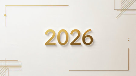 2026 luxury celebration canvas with diamond frost shimmer trails and minimal shadows.
