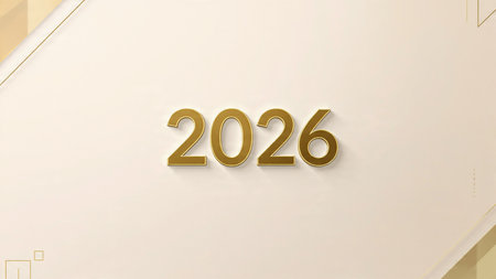 Premium 2026 greeting background with diamond frost spark overlay and cool elegance.