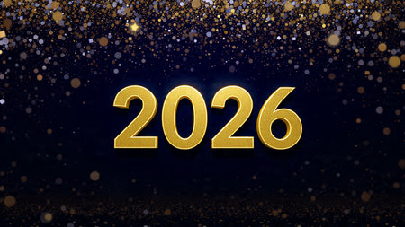 Luxury 2026 backdrop with crystal light diffusion and subtle premium shimmer noise.