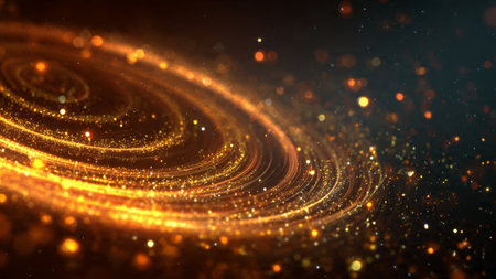Professional corporate New Year background with deep navy gradient and silver glow.