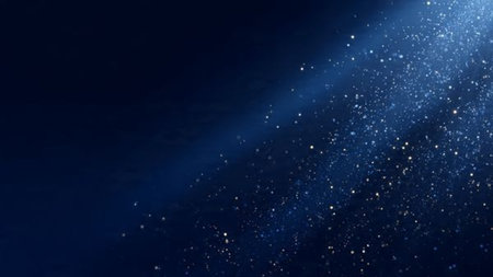 Elegant gold banner background for New Year celebration.