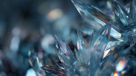 Dark futuristic background with neon glow.の写真素材