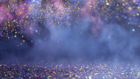 Clean and refined gold New Year background.の写真素材