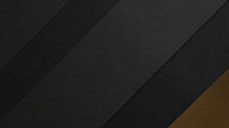 Black and gold New Year background with smooth glowing light reflections and abstract festive motion, ideal for luxury branding.の写真素材