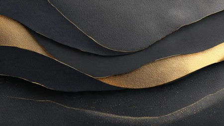 Elegant New Year background with gentle flowing light patterns.の写真素材