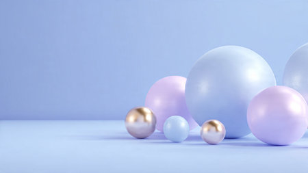 Sophisticated celebration background with visual calm.