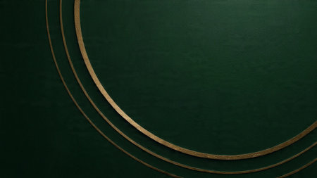 Premium celebration design with flowing abstract ribbons and wide clean space.