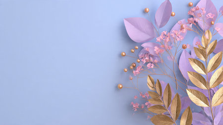 New Year background emphasizing space, clarity, and elegance.の写真素材