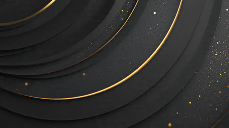 Elegant celebration scene with balanced luminous glow.の写真素材