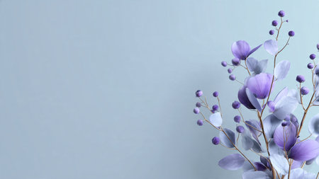 Elegant festive background featuring smooth wave shapes and floating sparkles.の写真素材