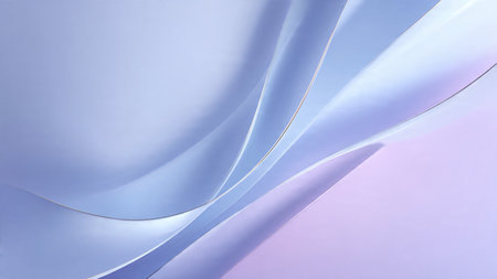 Minimal winter New Year backdrop with refined cool tones.