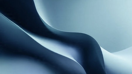 Modern New Year backdrop with refined abstract light motion.の写真素材