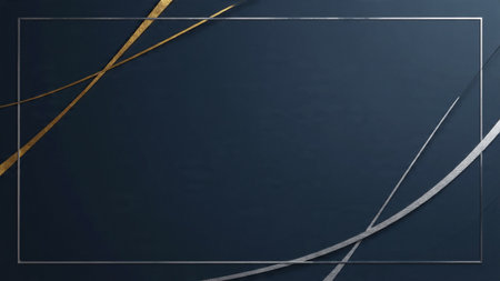 Dramatic New Year celebration scene with realistic fireworks, atmospheric glow, and floating particles.の写真素材