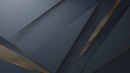 Cool winter-themed New Year design featuring crystal-like surfaces and soft blue glow.の写真素材