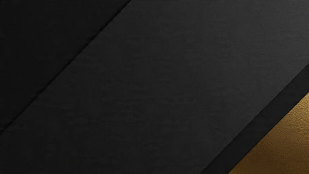 Sophisticated celebration background with restrained gold details.の写真素材