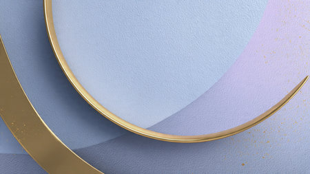 Premium festive scene with restrained lighting intensity.の写真素材