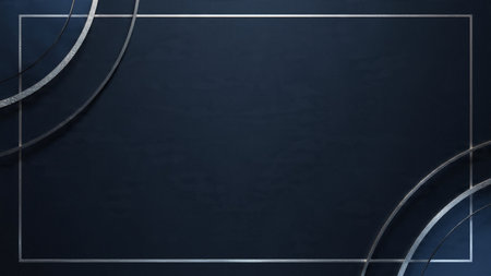 New Year background with a dark blue night sky, cinematic wide-angle composition.