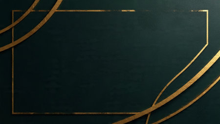 Luxury New Year background with subtle glowing frames.の写真素材