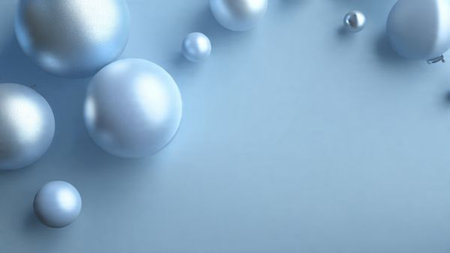 Premium festive scene featuring atmospheric light particles.の写真素材