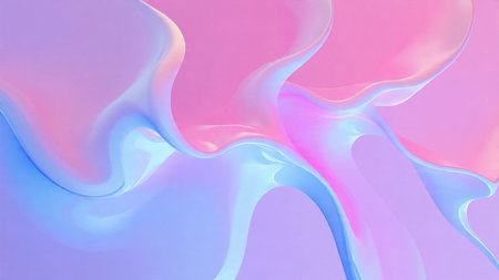 Abstract 3D mesh wave structure