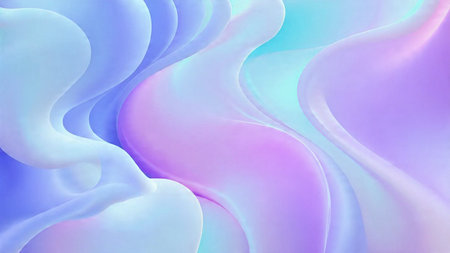 Abstract blue speed motion blurの写真素材