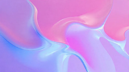 Soft blue sky gradient abstract