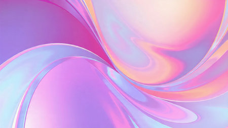 Warm peach pastel gradient