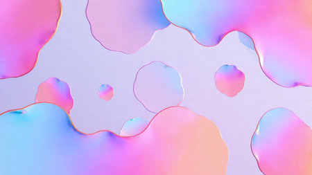 Sunset orange pink gradient background
